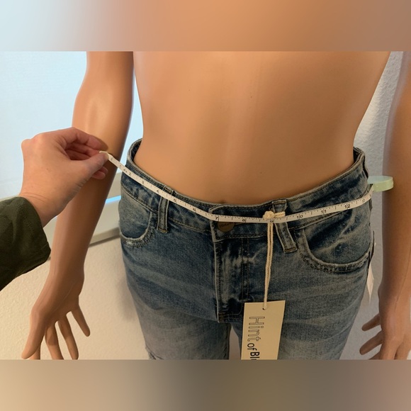 👖 "Hint of Blu" Jeans - Size 26 - Skinny High Waste👖 - Picture 8 of 8